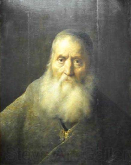 Jan lievens An old man Norge oil painting art